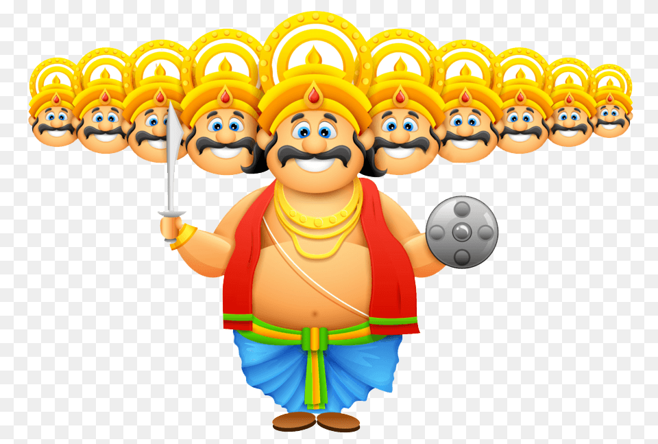 Dussehra Character, Baby, Face, Head, Person Png Image