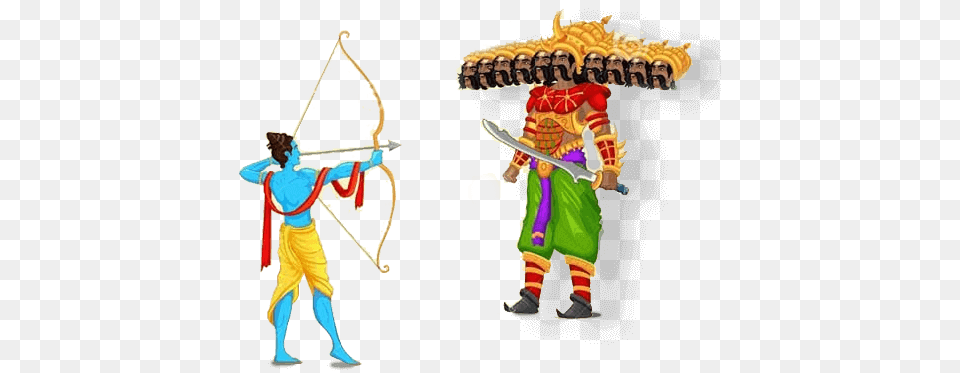 Dussehra Characters, Archer, Archery, Bow, Person Free Transparent Png