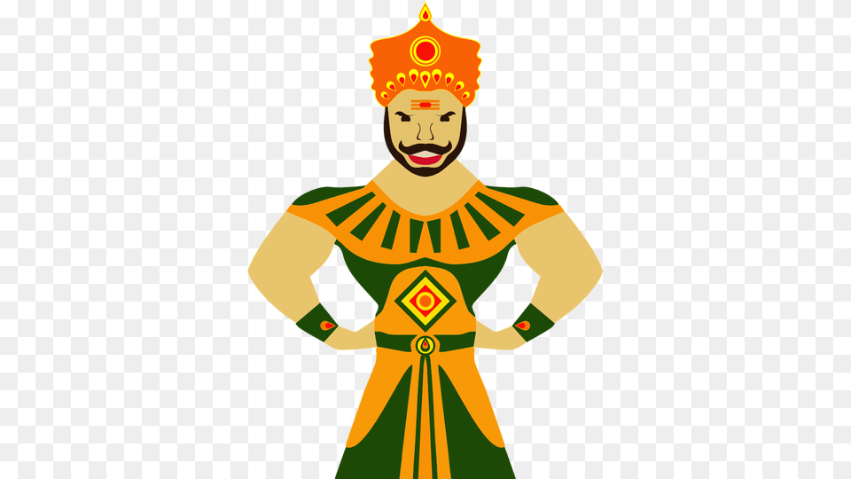 Dussehra Festival, Clothing, Costume, Person, Adult Free Png Download