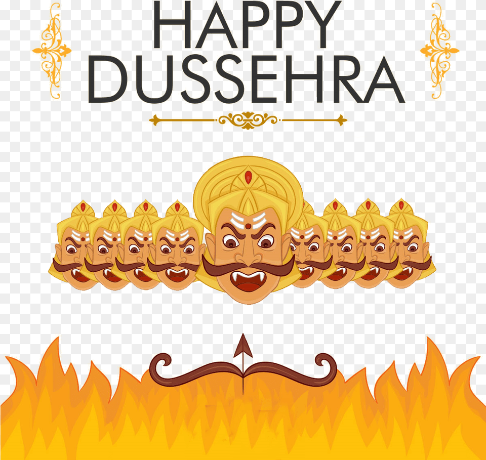 Dussehra File Quotes On Dussehra In English, Advertisement, Poster, Baby, Person Png