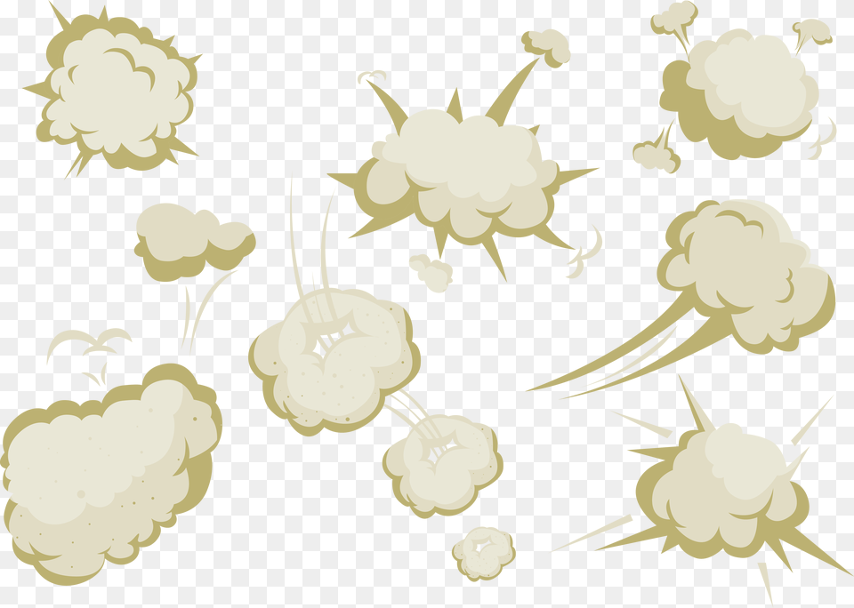 Dust Clipart Cloud Smoke Angry Smoke, Cauliflower, Food, Plant, Produce Free Png Download