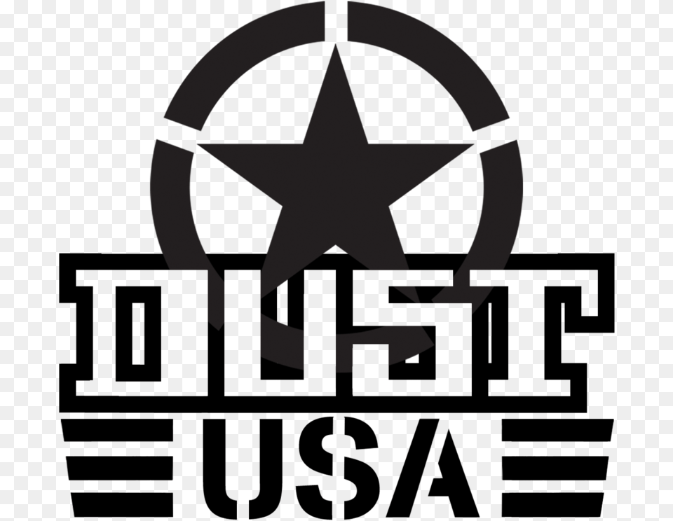 Dust Usa Logo Wip2 Emblem, Star Symbol, Symbol Free Png