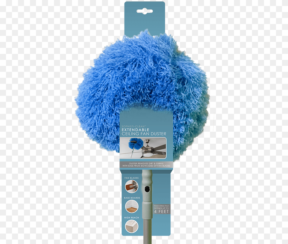 Duster Removes Dirt And Debris With Ease From Both Plush, Cleaning, Person, Appliance, Ceiling Fan Free Png Download