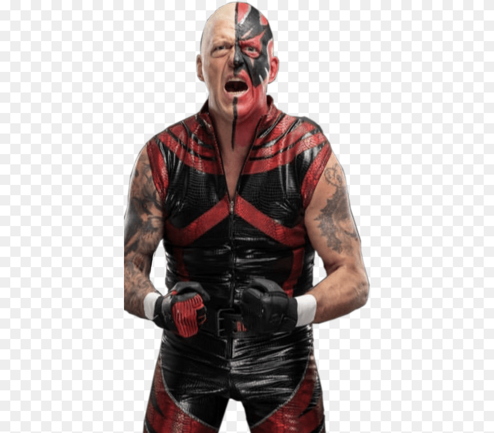 Dustin Rhodes Aew, Tattoo, Skin, Person, Portrait Free Transparent Png