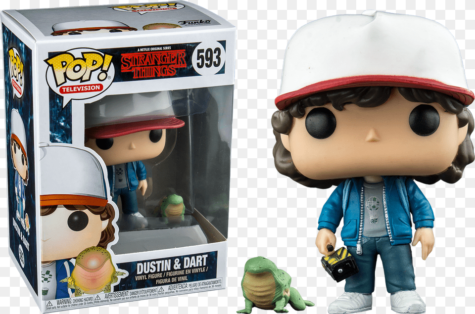 Dustin With Dart Funko Pop, Baby, Person, Head, Face Free Png Download