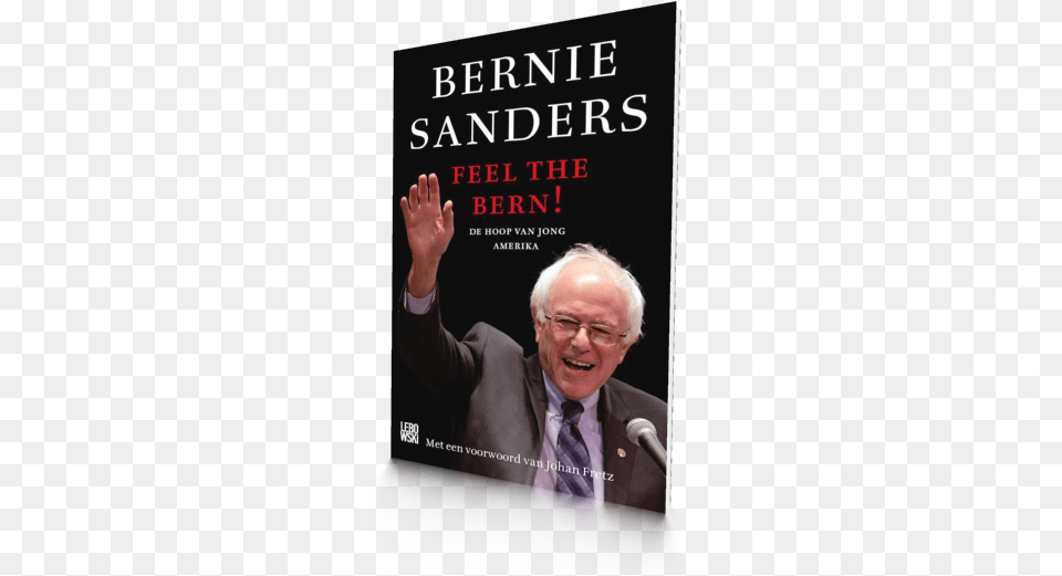 Dutch Book Translation Of Feel The Bern By Bernie Sanders Senior Citizen, Publication, Man, Male, Adult Png