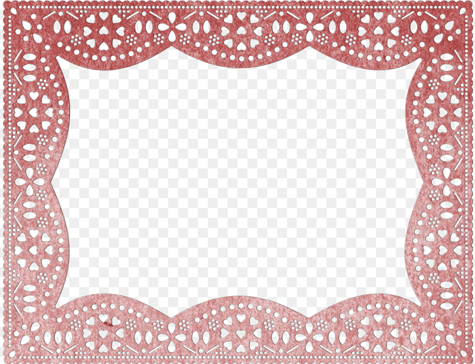 Dutch Doily Rectangle Frame Picture Frame, Home Decor, Rug, Accessories Png Image