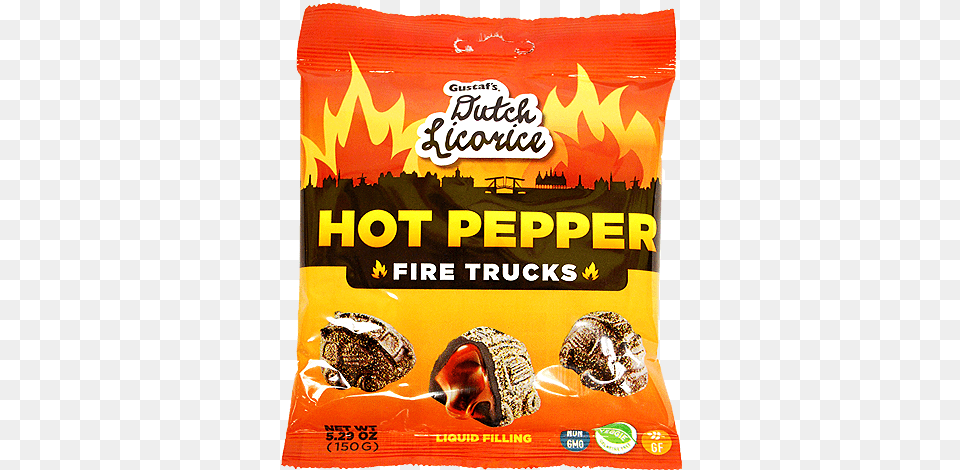 Dutch Licorice Hot Pepper Fire Trucks Gustafs Licorice Hot Pepper Fire Trucks 529 Oz, Food, Nut, Plant, Produce Png