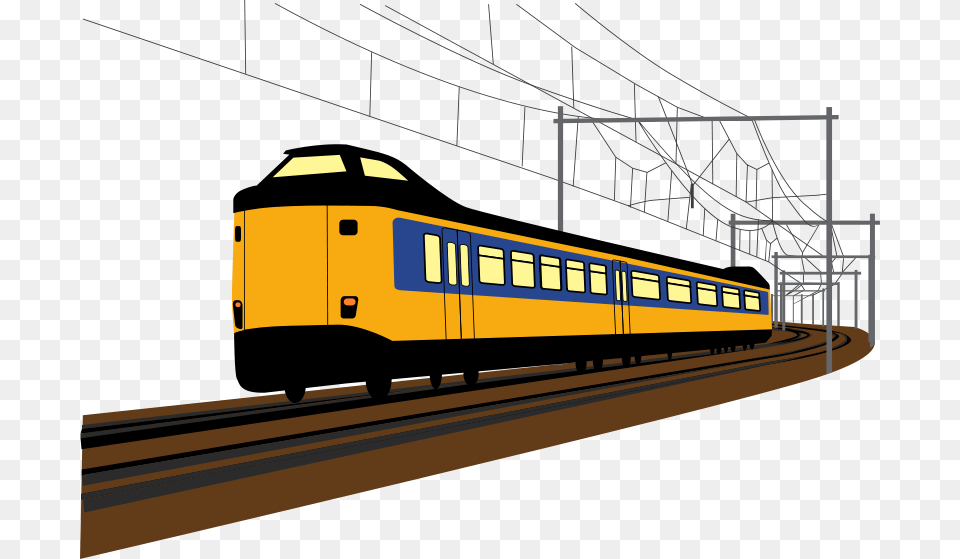 Dutch Train, Railway, Transportation, Vehicle, Machine Free Png