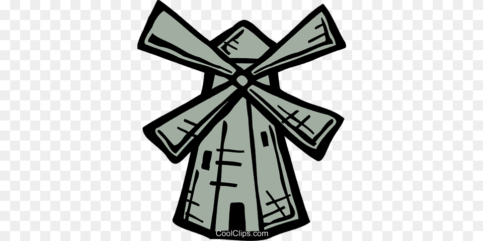 Dutch Windmill Royalty Vector Clip Art Illustration, Clothing, Coat, Outdoors, Nature Free Png Download