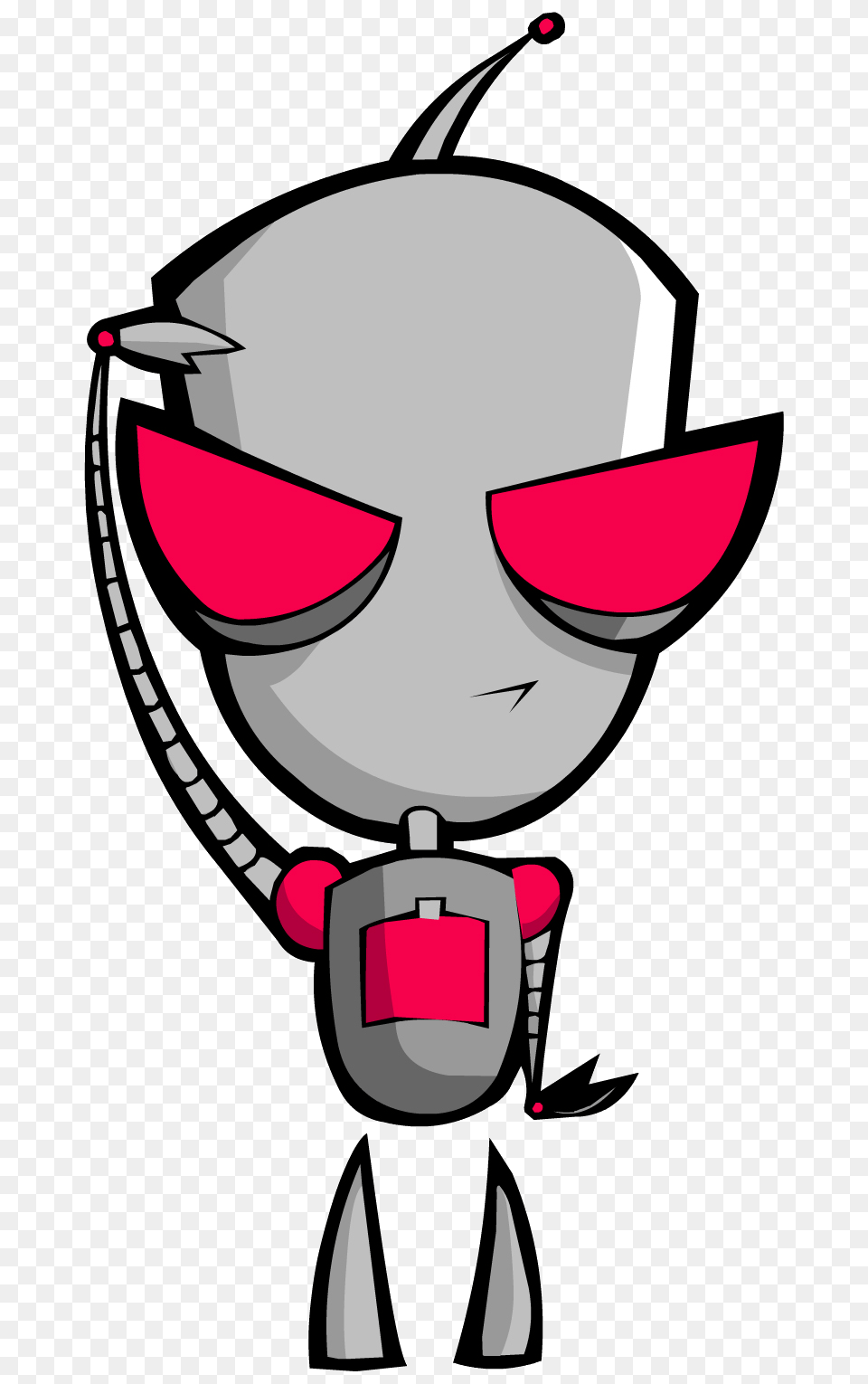 Duty Mode Gir My Life Invader Zim Girly Invader Zim, Bag, Cartoon, Accessories, Tool Free Transparent Png