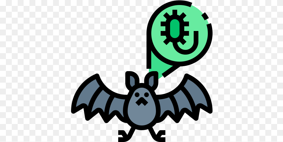 Duvenhage Virus Bat Animal Corona Outbreak Language, Logo, Symbol Png