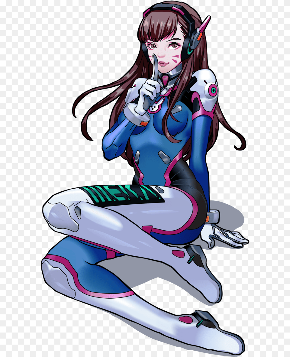 Dva Overwatch, Book, Comics, Publication, Adult Free Png Download