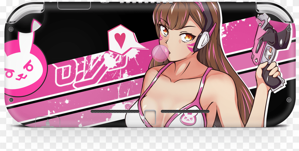 Dva Switch Lite Skin Cartoon, Book, Comics, Publication, Adult Free Transparent Png