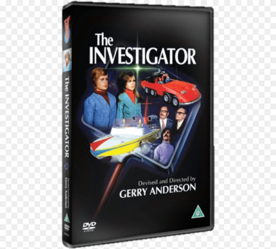 Dvd Cover2 Gerry Anderson The Investigators Dvd, Girl, Person, Child, Female Png Image