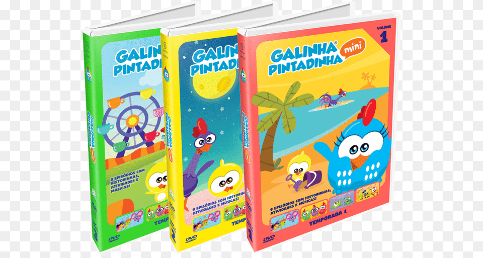 Dvd Da Galinha Pintadinha, Book, Publication, Baby, Person Png