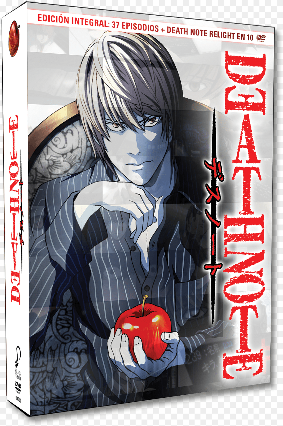 Dvd Death Note Complete Series Death Note Relight Death Note Dvd, Book, Comics, Publication, Adult Png