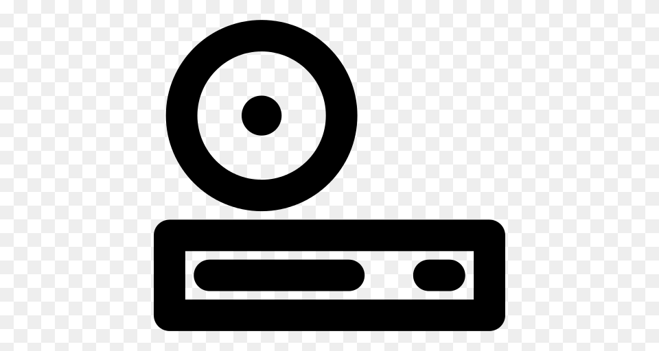 Dvd Icon, Gray Png