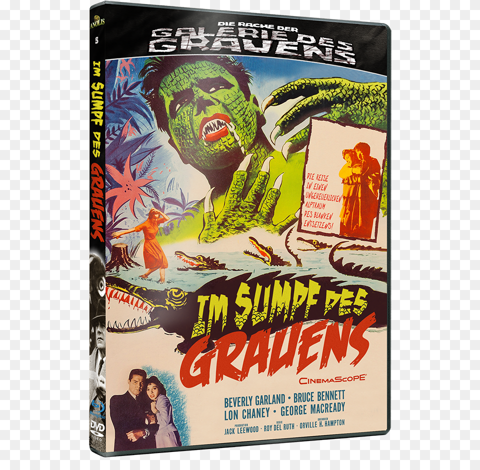 Dvd Im Sumpf Des Grauens Neu Ovp, Advertisement, Book, Comics, Publication Free Png