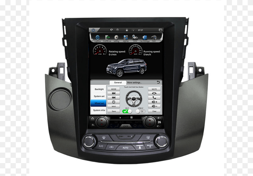 Dvd Navigation Buttons Rav4 2008 Radio Android, Electronics, Car, Transportation, Vehicle Free Png