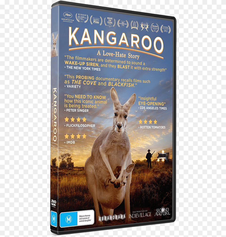 Dvd Pre Order Film, Animal, Kangaroo, Mammal, Person Free Transparent Png