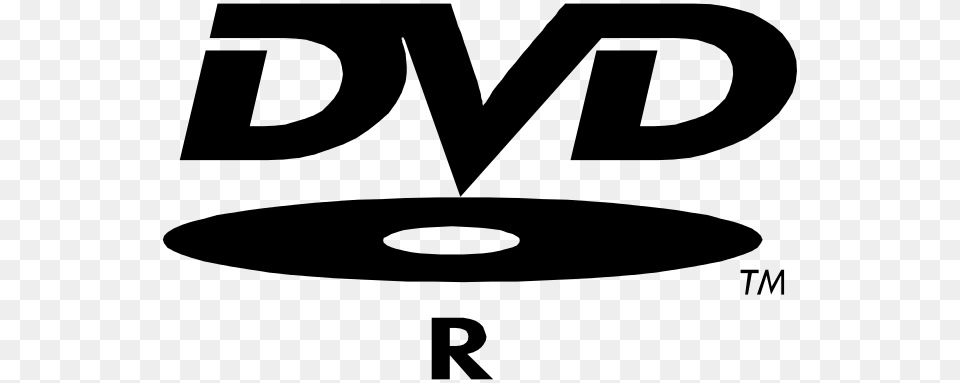 Dvd R Logo, Gray Free Transparent Png