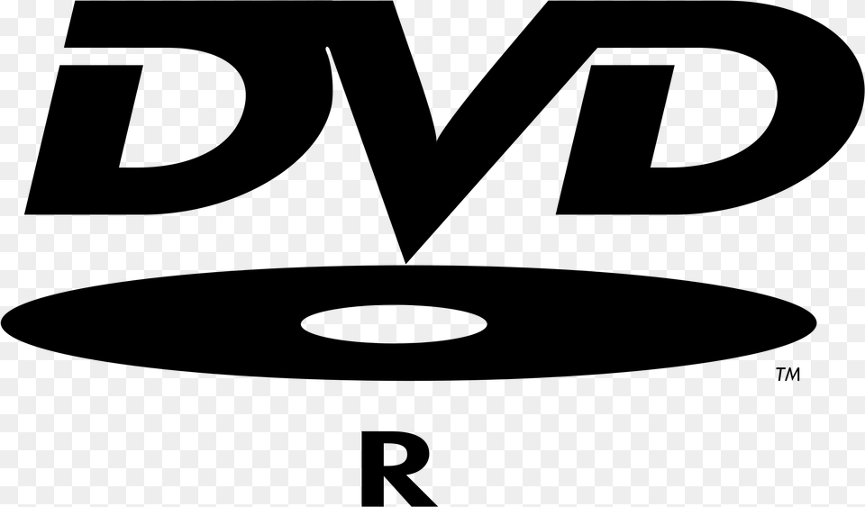 Dvd R Logo Transparent Dvd Rom Logo, Gray Free Png