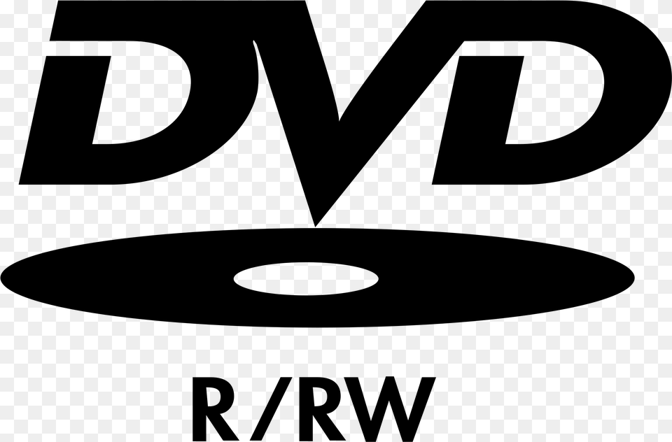 Dvd R Rw Logo Transparent Dvd Rom Logo, Gray Png Image