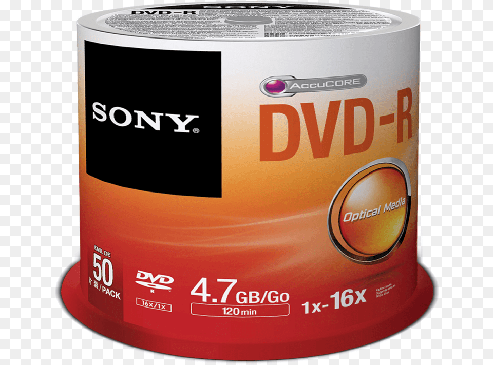Dvd R Sony, Disk Free Png Download