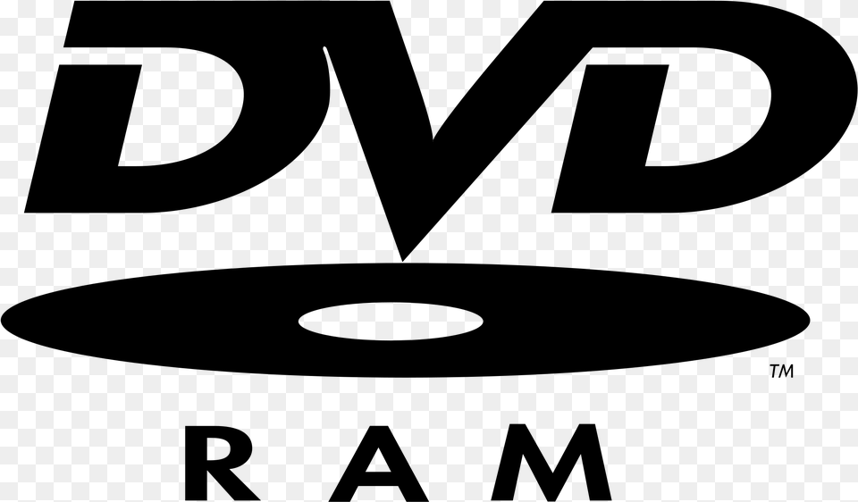Dvd Ram Logo Transparent Dvd Rom Logo, Gray Free Png