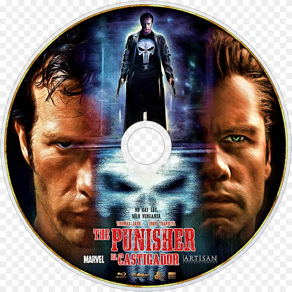 Dvd The Punisher 2004, Disk, Adult, Male, Man Free Png Download