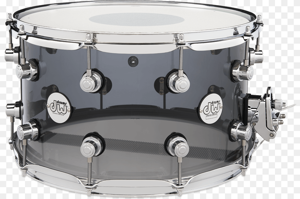 Dw Design Acrylic Snare, Drum, Musical Instrument, Percussion, Car Free Transparent Png