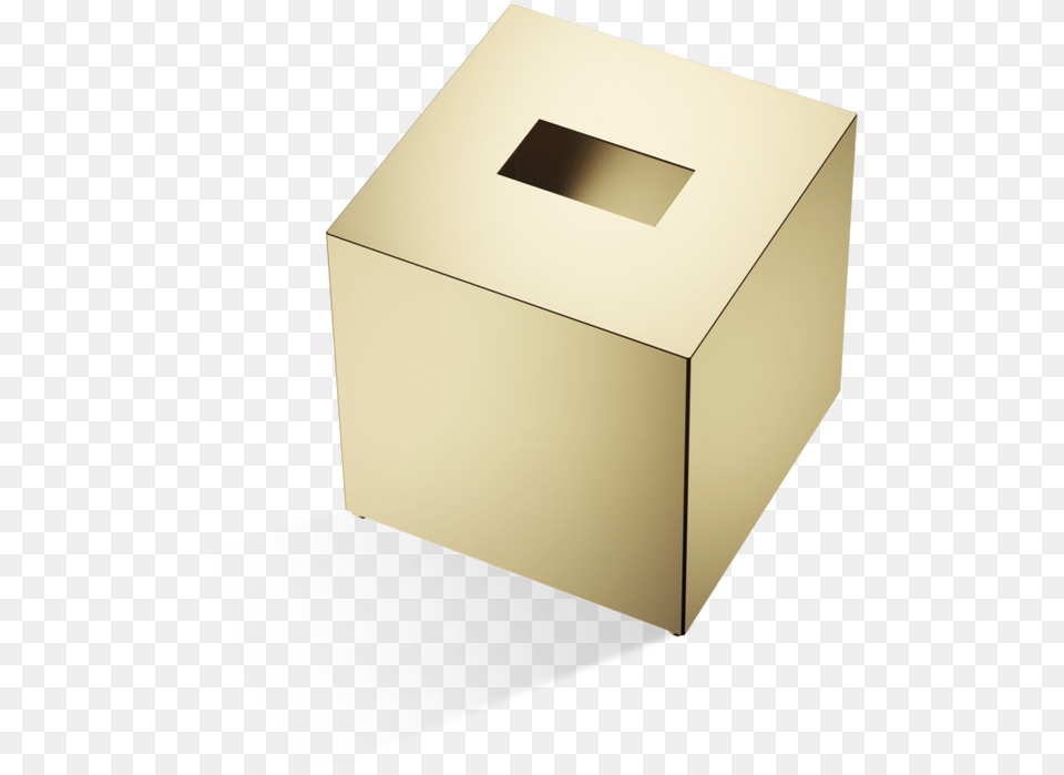 Dw Tissue Box Square Matte Gold D133xh135cm Germany Zoty Pojemnik Na Chusteczki, Cardboard, Carton, Package, Package Delivery Png Image