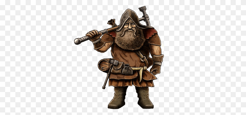 Dwarf, Adult, Male, Man, Person Png