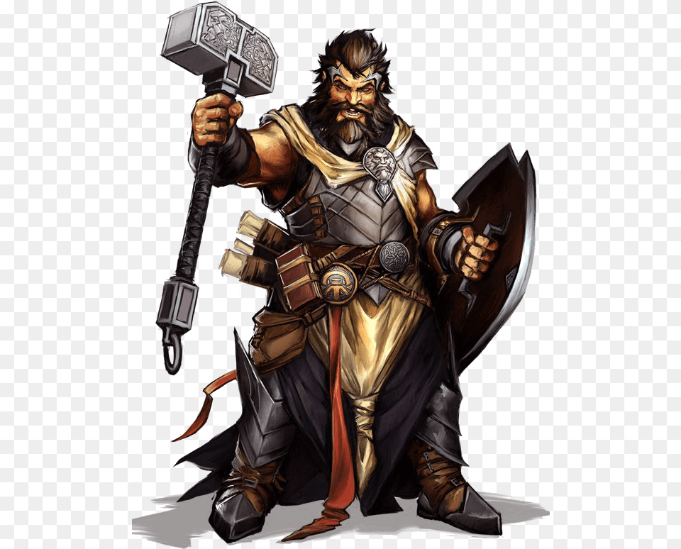 Dwarf Cleric Grave Domain, Adult, Male, Man, Person Free Png