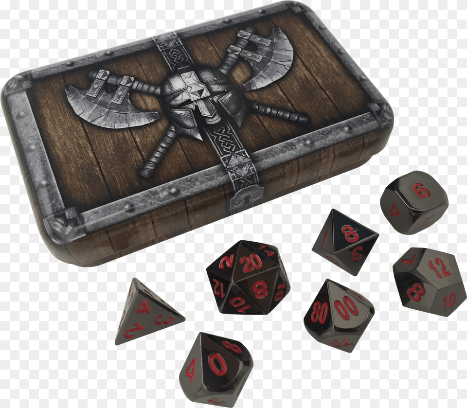 Dwarven Chest With Smoke And Fire Role Playing Game Png Image