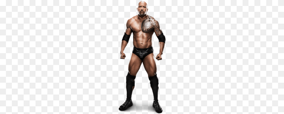 Dwayne Johnson Full Body, Person, Skin, Tattoo, Adult Png Image