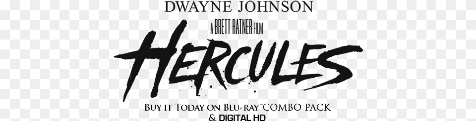 Dwayne Johnson Hercules July Hercules Steelbook Only At Best Buy Blu Ray 2014, Handwriting, Text Png