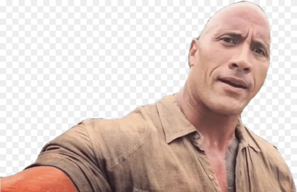 Dwayne Johnson Jumanji Dwayne Johnson Background, Portrait, Face, Head, Photography Png Image