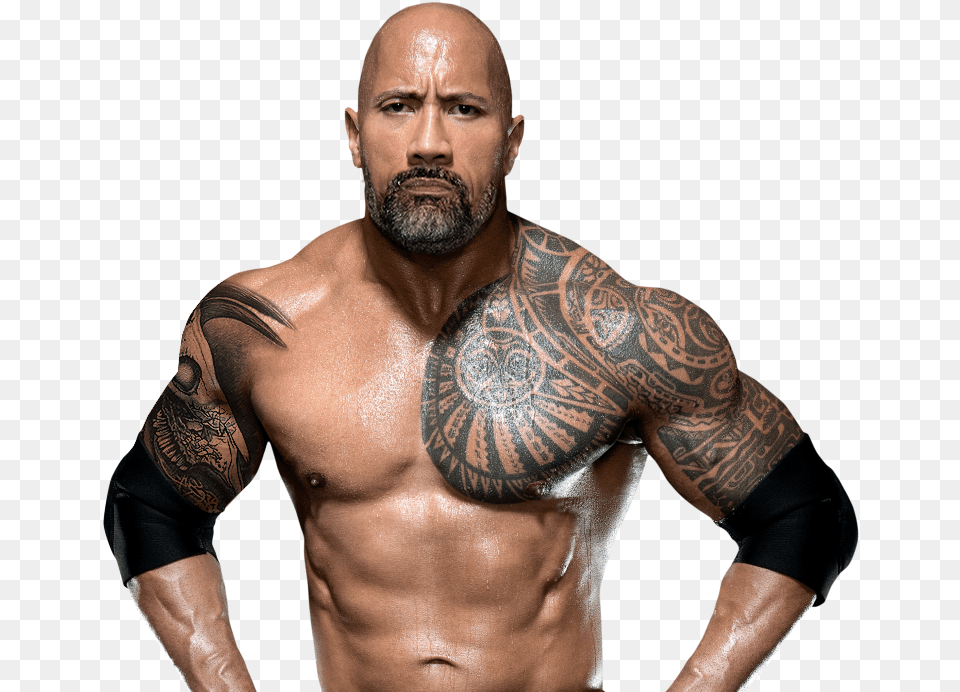 Dwayne Johnson Transparent Rock Dwayne Johnson 2018, Person, Skin, Tattoo, Adult Free Png Download