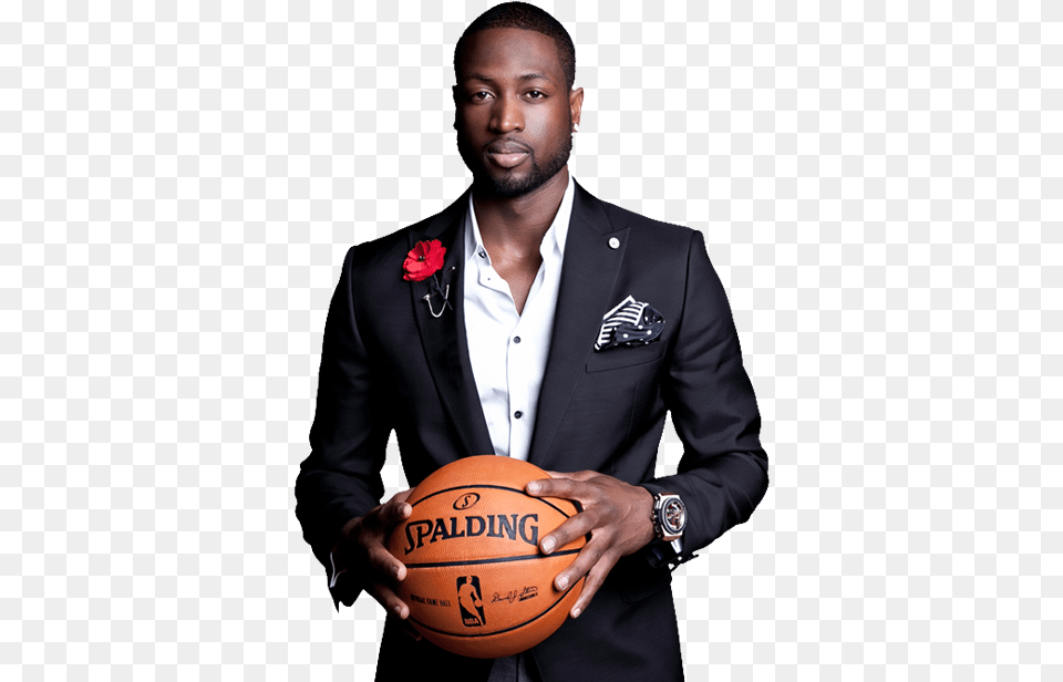 Dwayne Wade Spalding Basketball, Ball, Basketball (ball), Sport, Adult Free Png