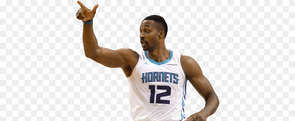 Dwight Howard Starting Center For The Nba39s Charlotte Dwight Howard, Hand, Person, Body Part, Finger Free Png