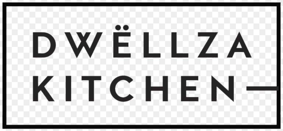 Dwllza Kitchen Logo, Text, Sign, Symbol, Scoreboard Png Image