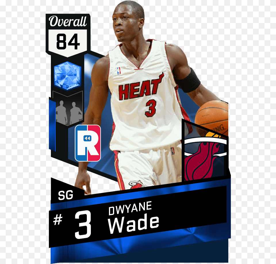 Dwyane Wade Miami Heat Jersey, Adult, Person, Man, Male Png Image