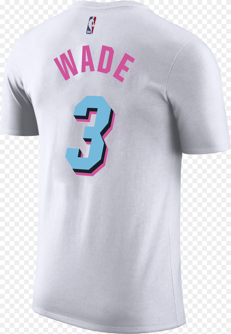 Dwyane Wade Nike Miami Heat Vice Uniform City Edition, Clothing, Shirt, T-shirt, Jersey Free Transparent Png