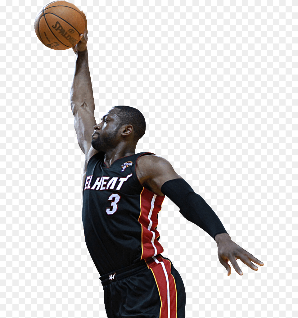 Dwyane Wade Render Photo Wade Dwyane Wade Dunking, Adult, Person, Man, Male Free Png