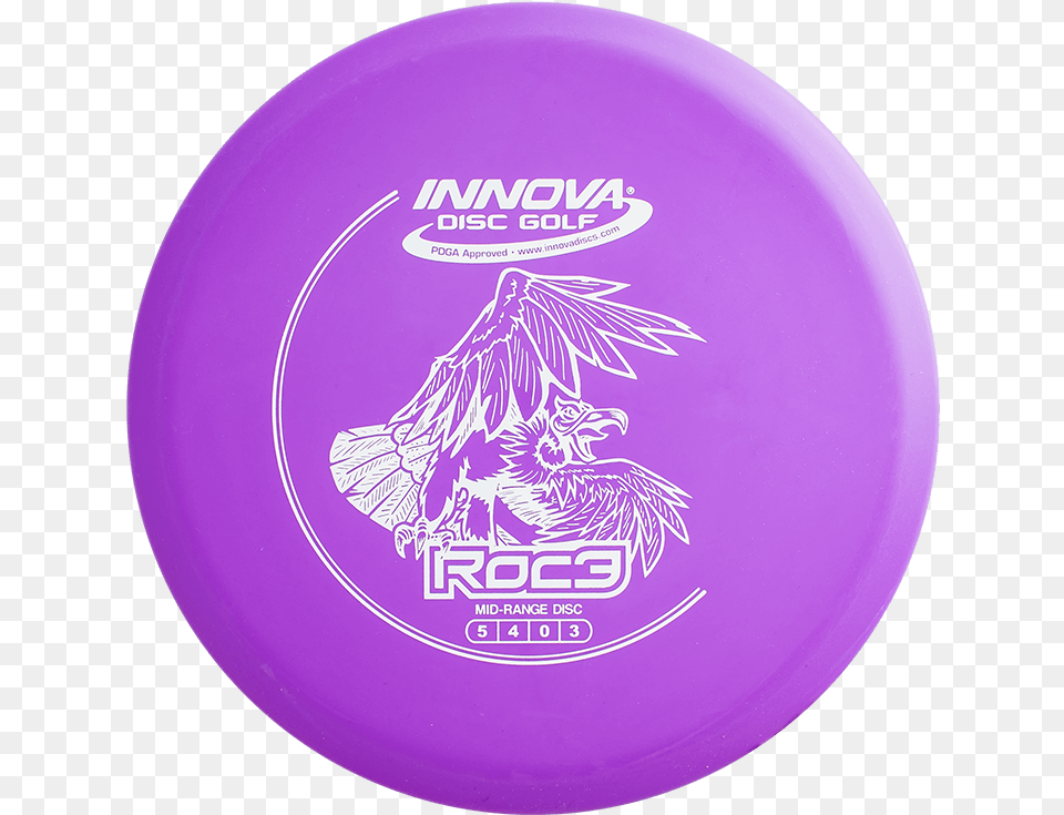 Dx Roc3 Innova Dx Archangel Fairway Driver Red, Frisbee, Toy, Plate Free Png Download