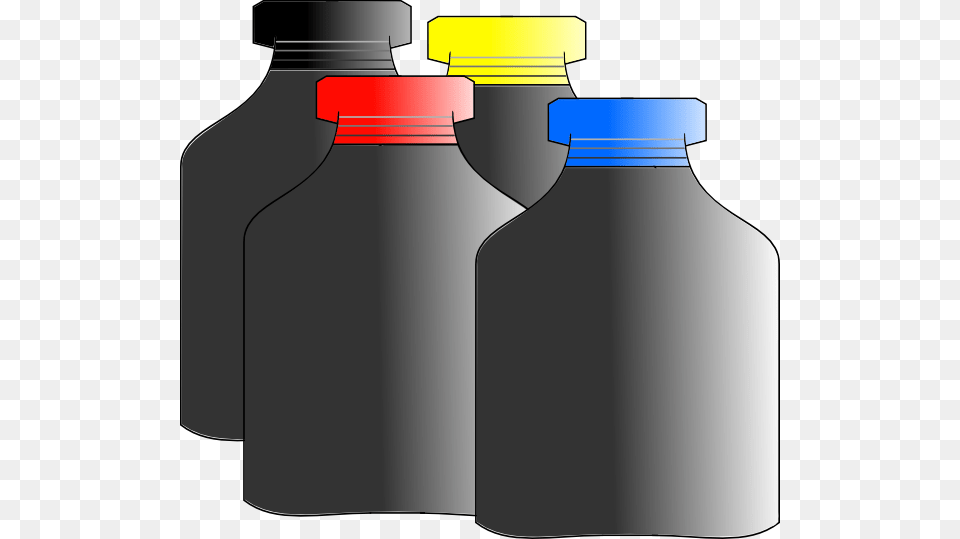 Dye Clipart, Bottle, Ink Bottle, Shaker Free Transparent Png