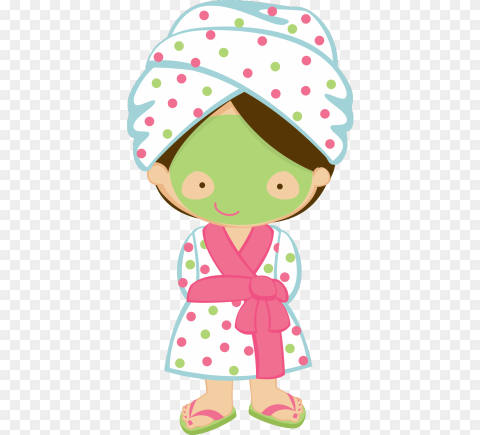 Dying Clipart Spa, Baby, Person, Clothing, Hat Free Transparent Png