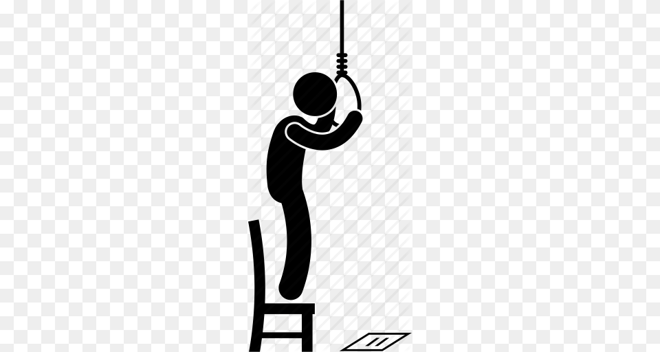 Dying Hanging Himself Note Suicidal Suicide Will Icon, Lighting Png